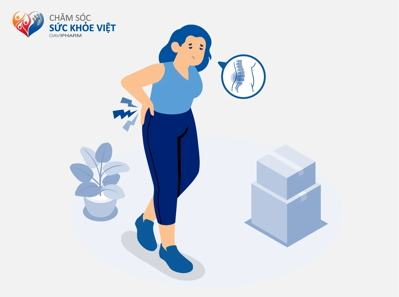 Đau thần kinh tọa là tình trạng đau dọc từ vùng hông - lưng xuống tới đầu ngón chân