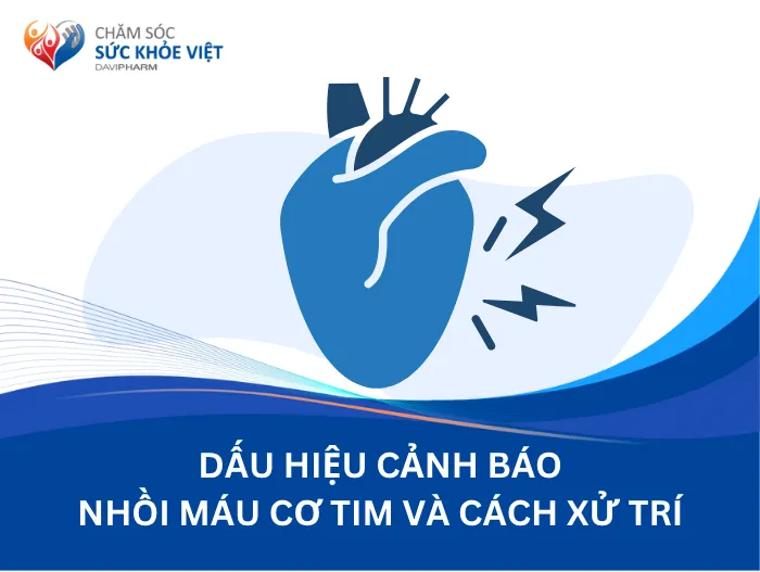 Dấu hiệu cảnh báo nhồi máu cơ tim và cách xử trí