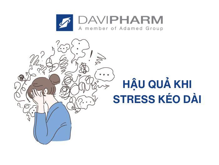hậu quả stress kéo dài