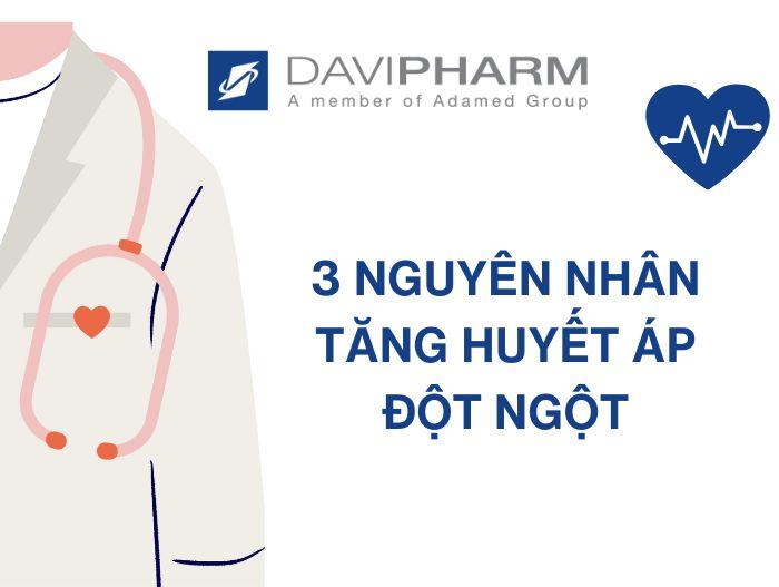 3 nguyên nhân gây tăng huyết áp đột ngột