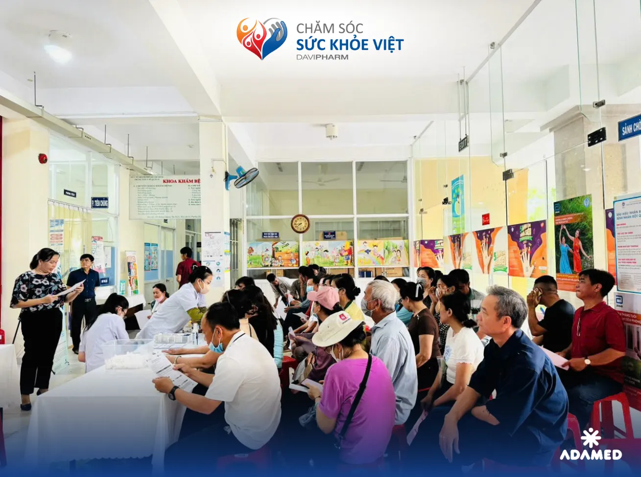 Chăm sóc sức khỏe tầm soát sức khoẻ miễn phí tại các khu vực bệnh viện TP.HCM