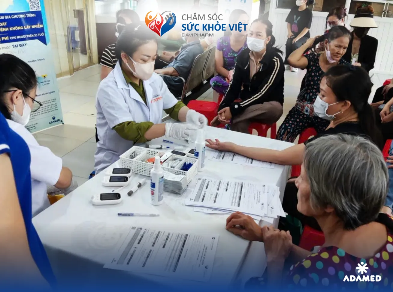 Chăm sóc sức khỏe tầm soát sức khoẻ miễn phí tại các khu vực bệnh viện TP.HCM