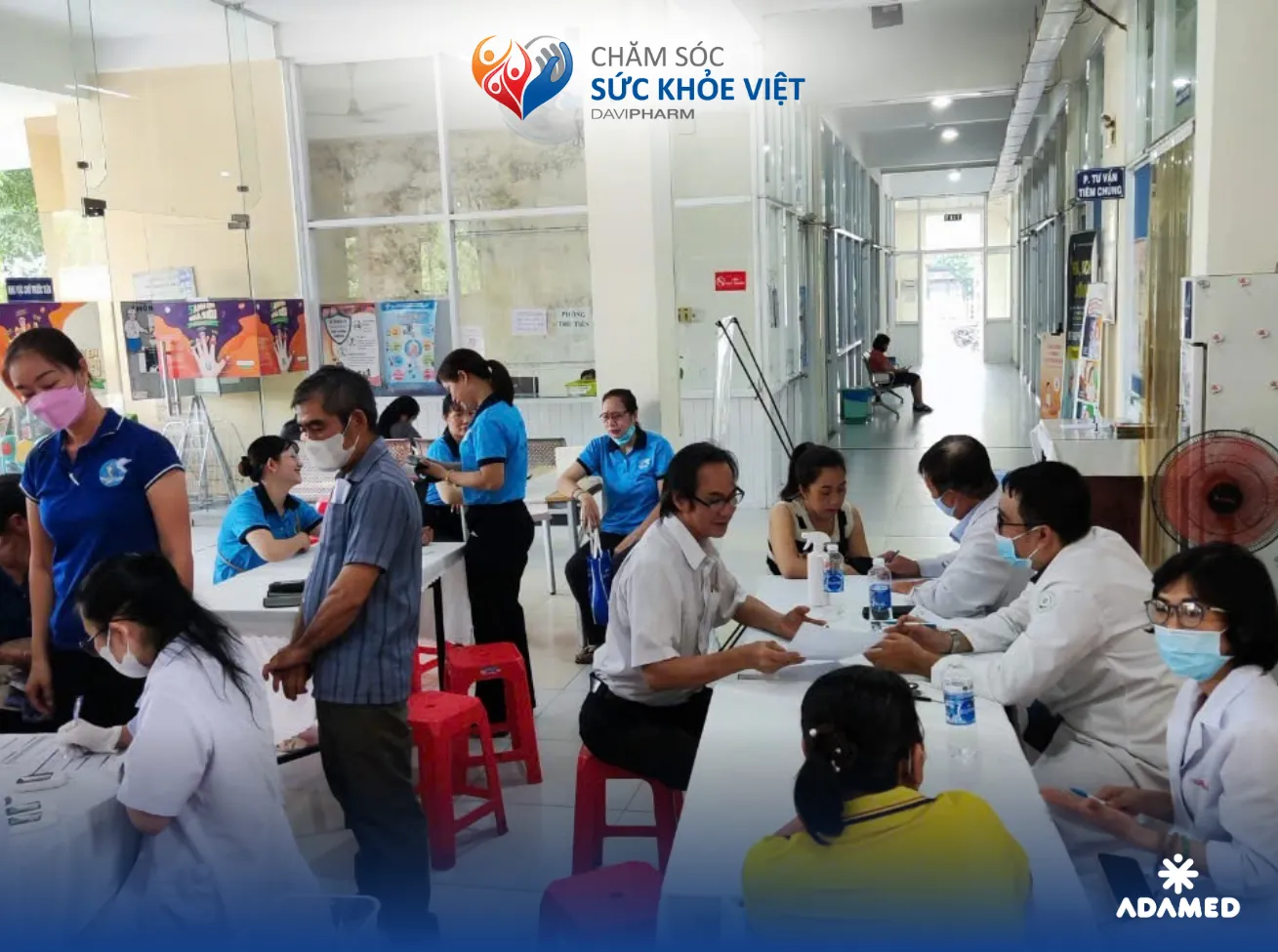 Chăm sóc sức khỏe tầm soát sức khoẻ miễn phí tại các khu vực bệnh viện TP.HCM