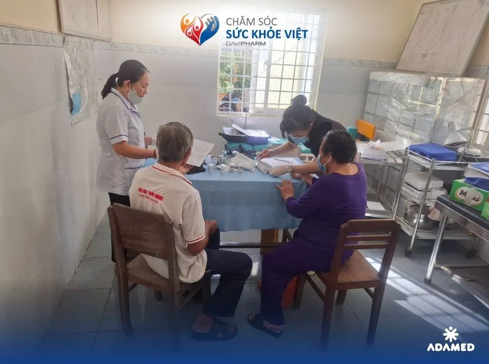 Chăm sóc sức khỏe Việt tầm soát sức khỏe miễn phí tại Vĩnh Long
