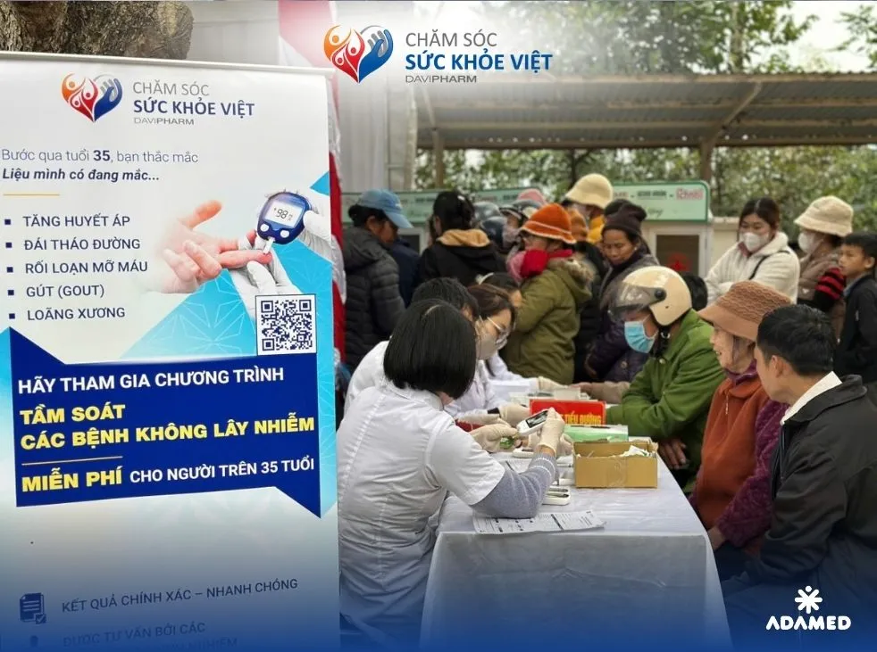 Chăm sóc sức khỏe Việt tầm soát sức khoẻ miễn phí tại Yên Bái