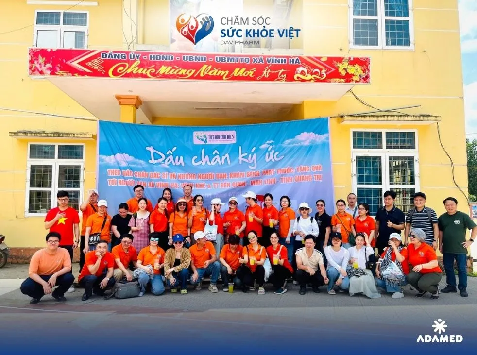 Davipharm tham gia khám bệnh miễn phí tại Quảng Trị