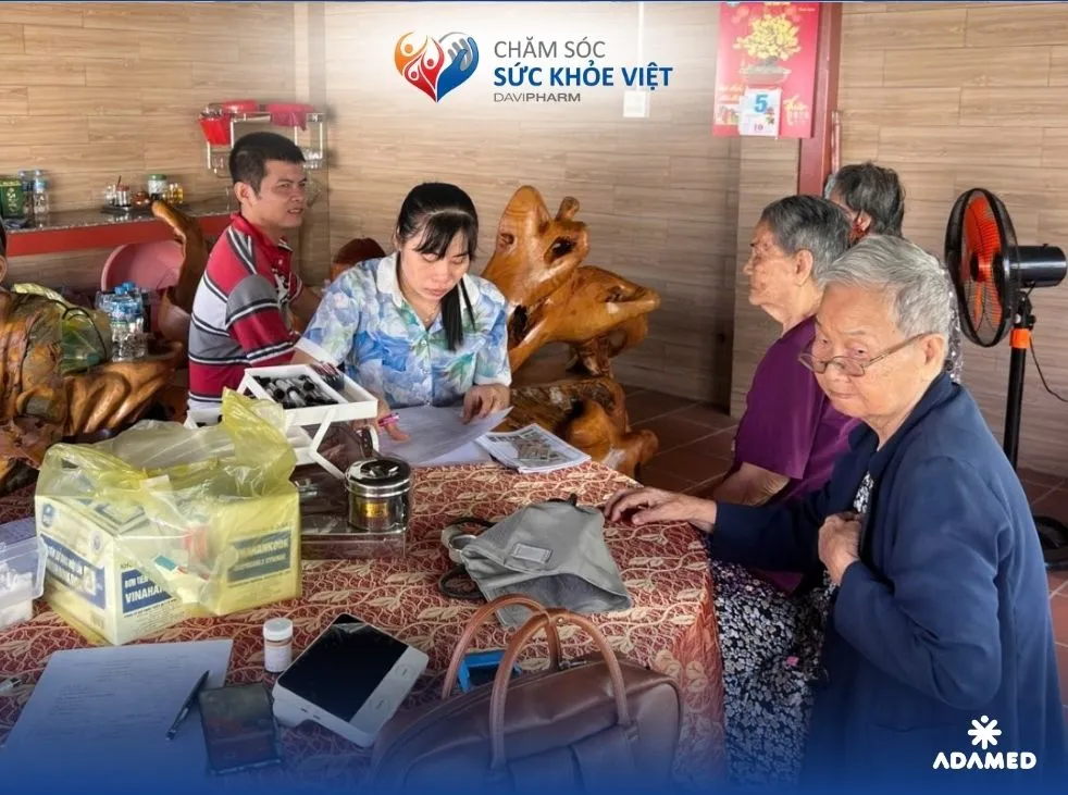 HOÀN THÀNH TẦM SOÁT SỨC KHỎE MIỄN PHÍ CHO 4500 NGƯỜI DÂN TẠI VĨNH LONG